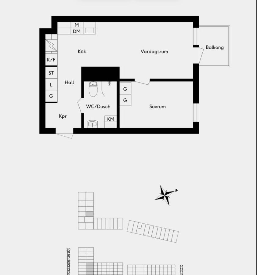 Fresh And Cosy Apartment In The Center Of The City Stockholm Bagian luar foto